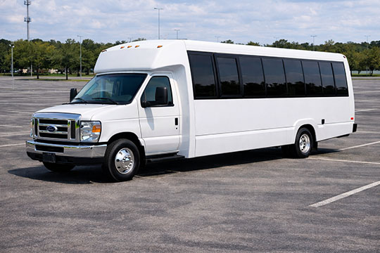 25-passenger mini coach Los Angeles