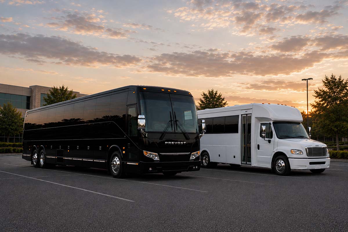 Los Angeles Coach Bus fleet